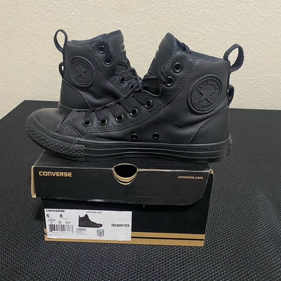 Mens Converse Hi Black sz 6 - Picture 2 of 6
